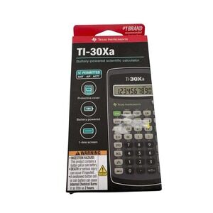 Texas Instruments TI-30Xa Scientific Calculator‎ Battery Powered NEW